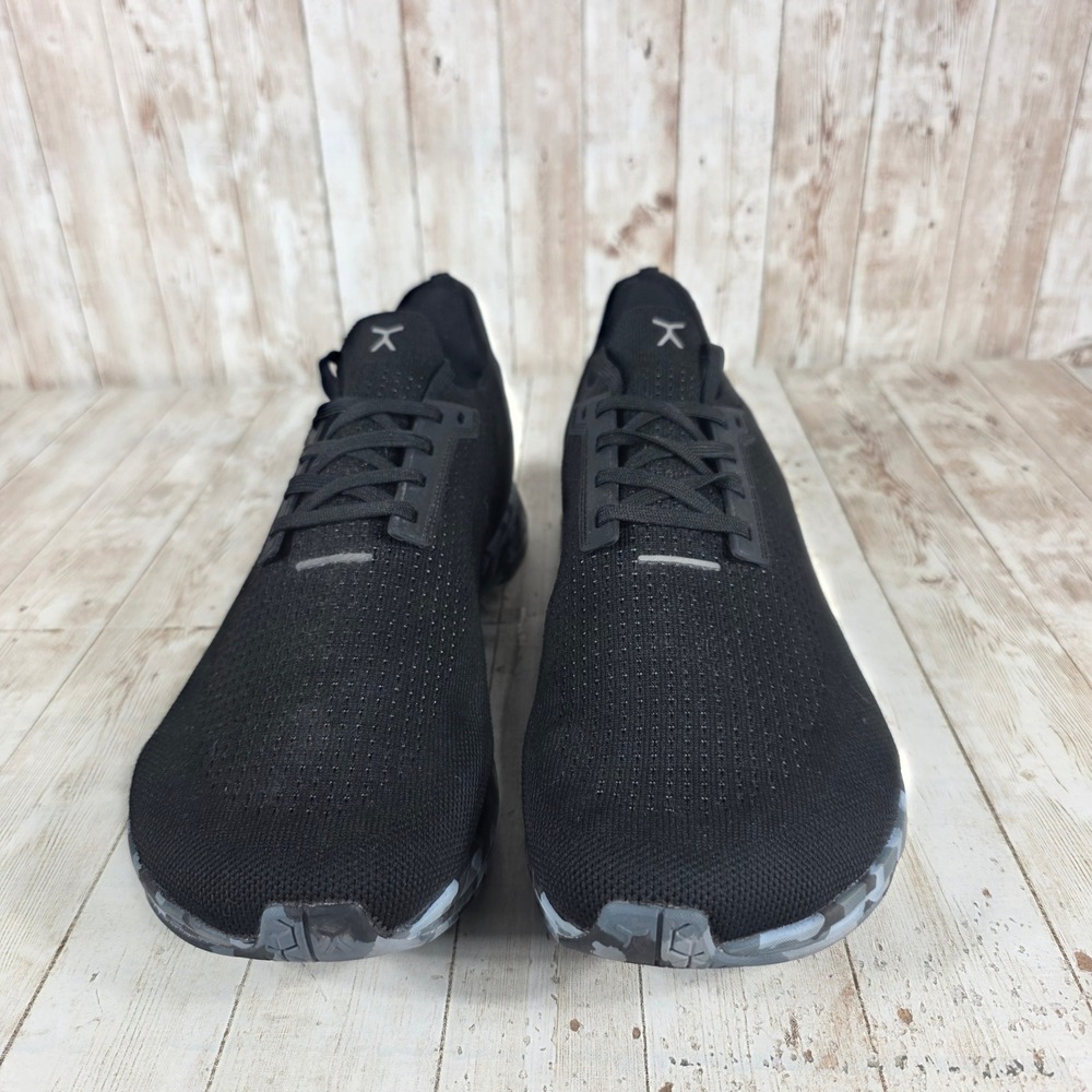 Mens Flux Black Athletic Running Shoes Camo Lightweight Size US 12.5 - Picture 4 of 8